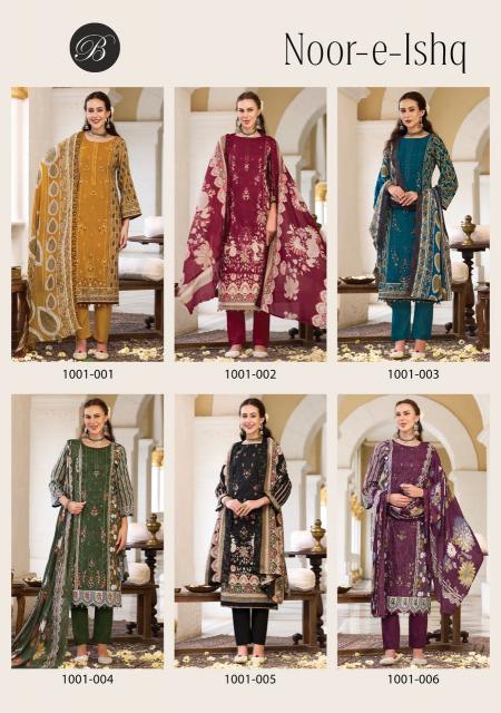 Belliza noor-e-ishq cotton dress materials wholesale